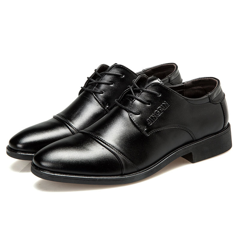 Large Men Formal Wear - Zapatos de Cuero para Hombre de