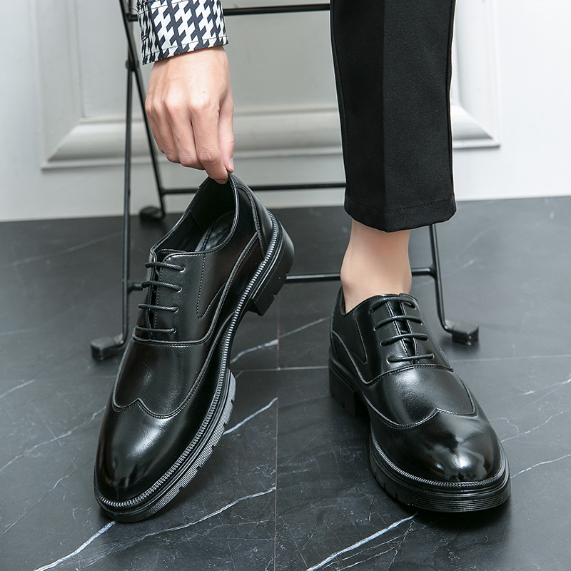 Large Men Formal Wear - Nuevos zapatos de cuero para hombre,
