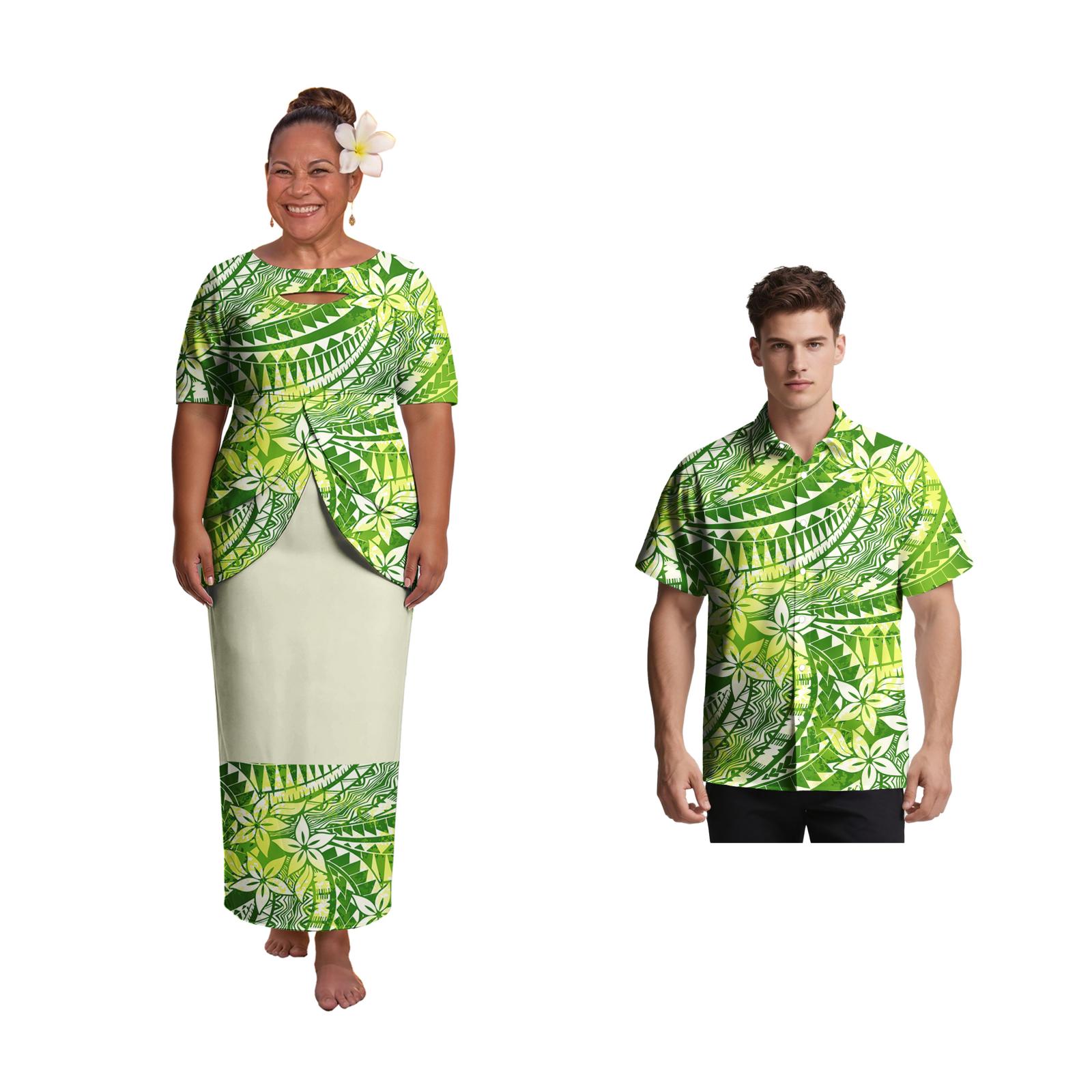 Men'S Hawaiian Formal Wear - Camisas de Moda para Parejas, Estilo