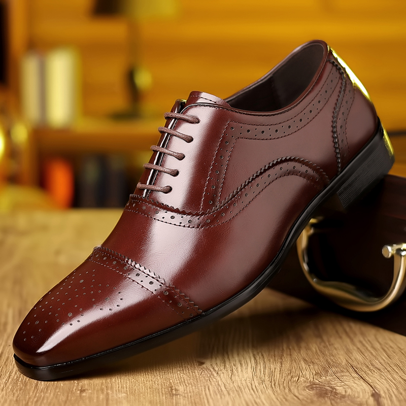 Zapatos Oxford con cordones y  - Formal Upper Wear Men reseña y precio