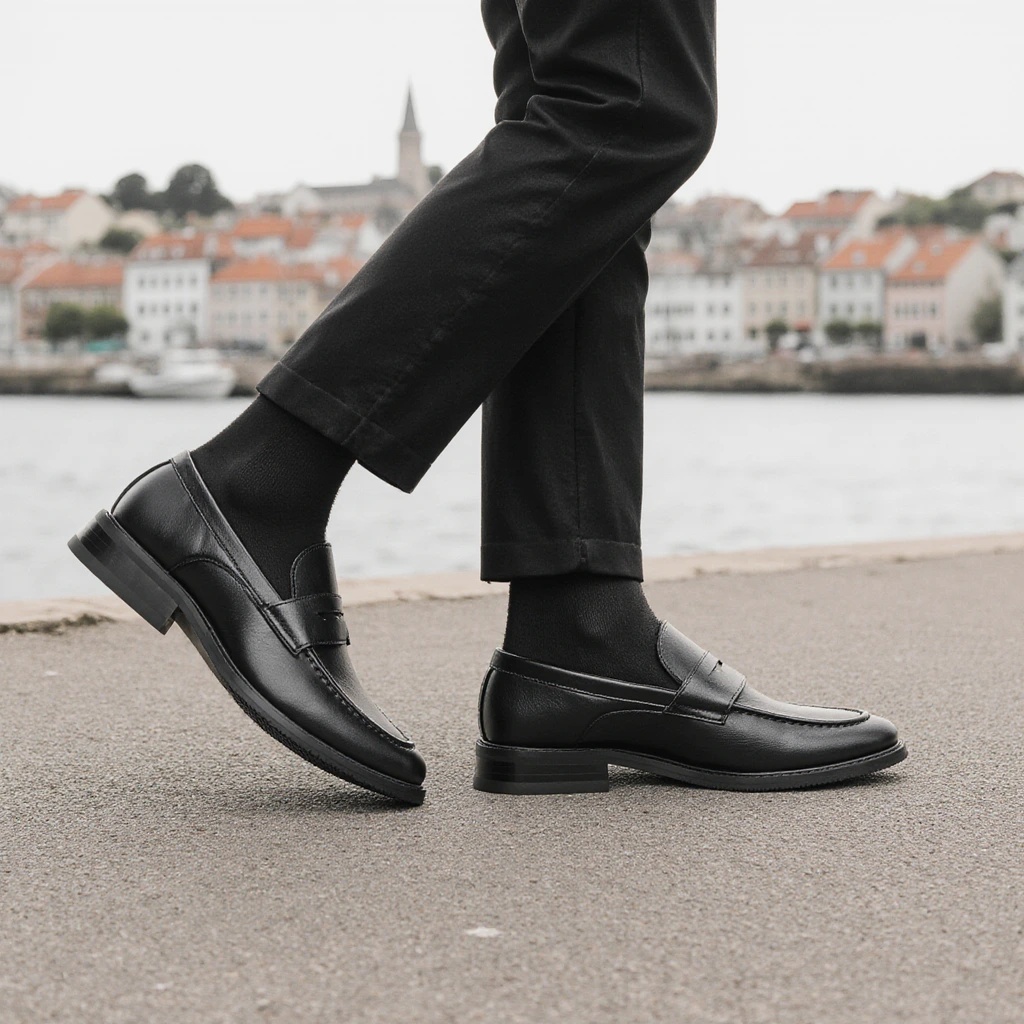 Mocasines Negros Clásicos para - Men Formal Wear Shoes reseña y precio