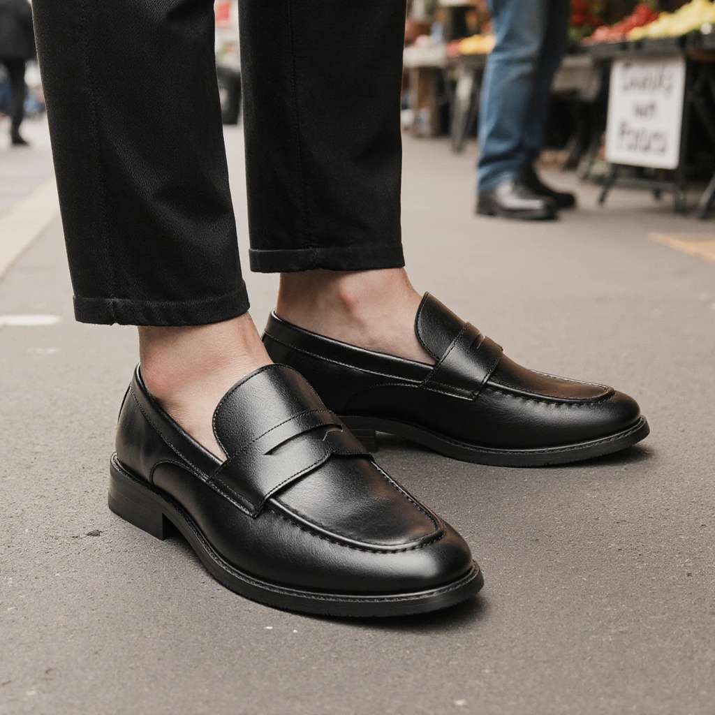 Mocasines Negros Clásicos para - Men Formal Wear Shoes reseña y precio