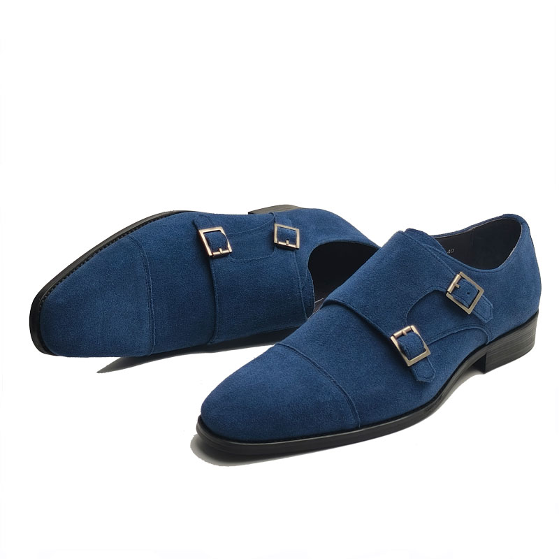 Zapatos de Cuero Azul para Hom - Formal Upper Wear Men reseña y precio