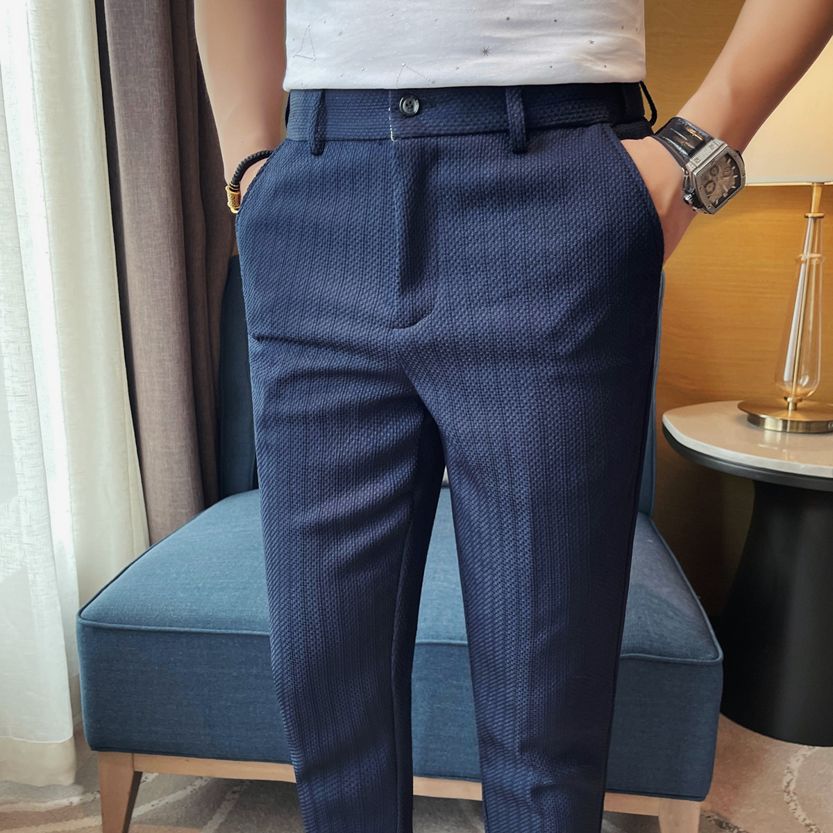 2025 Primavera Verano nuevos p - Men'S Formal Attire reseña y precio