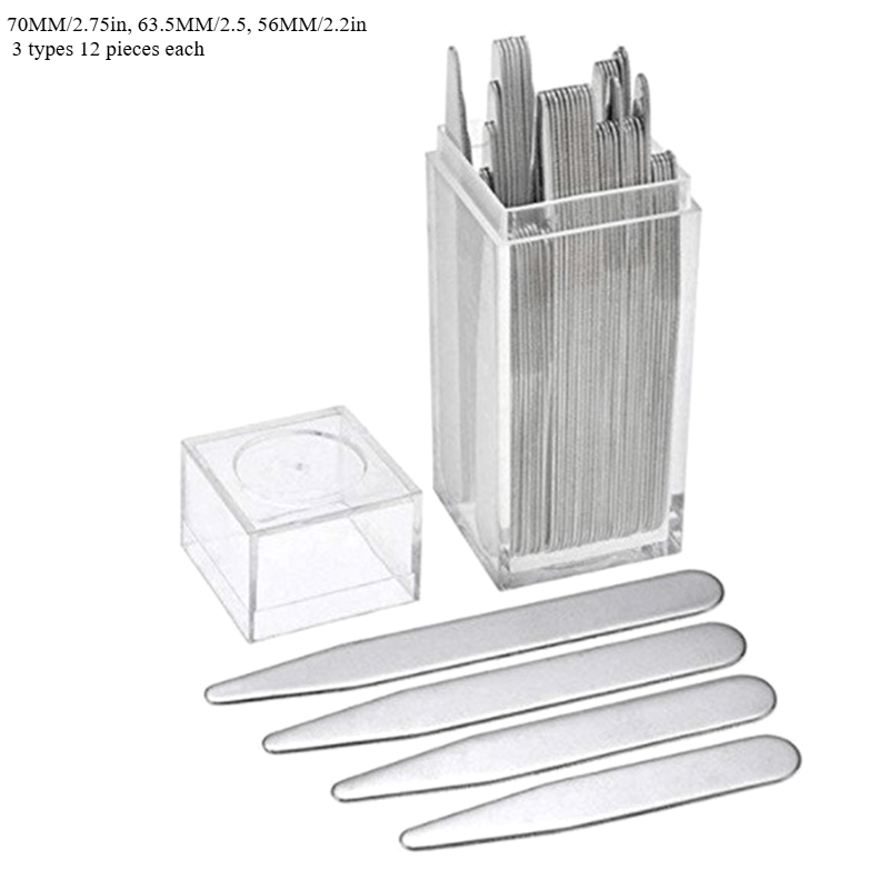 36 piezas de acero inoxidable  - Collar Stay Metal reseña y precio