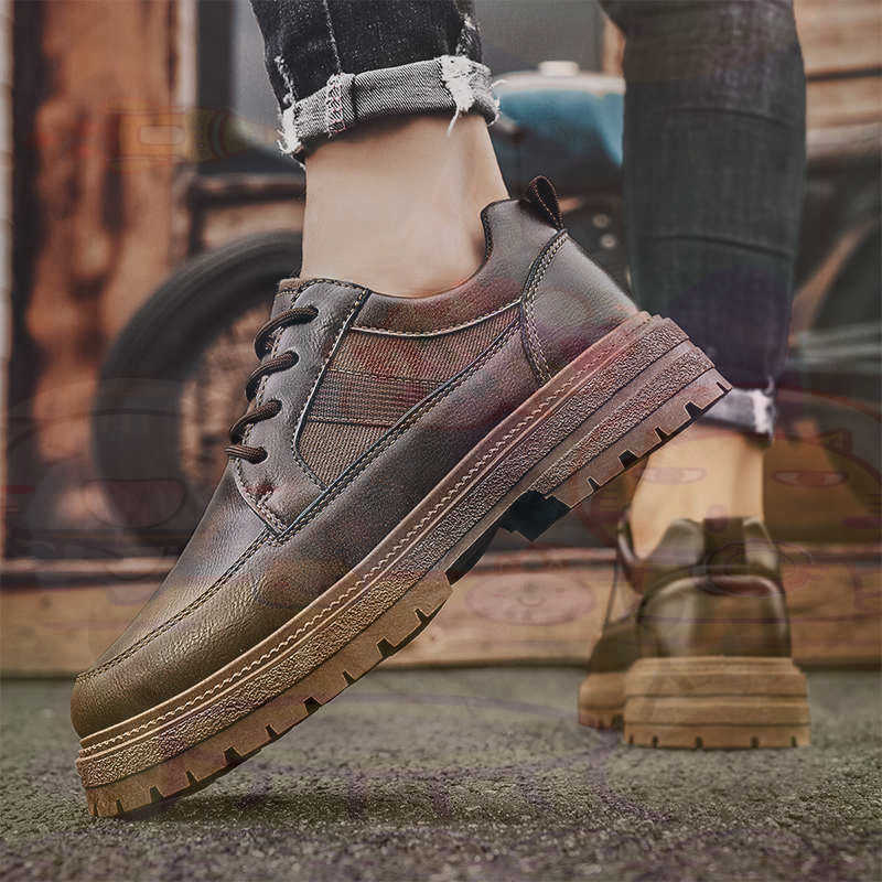 Zapatillas deportivas de cuero - Large Men Formal Wear reseña y precio