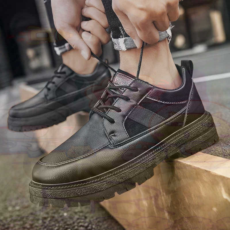 Zapatillas deportivas de cuero - Large Men Formal Wear reseña y precio