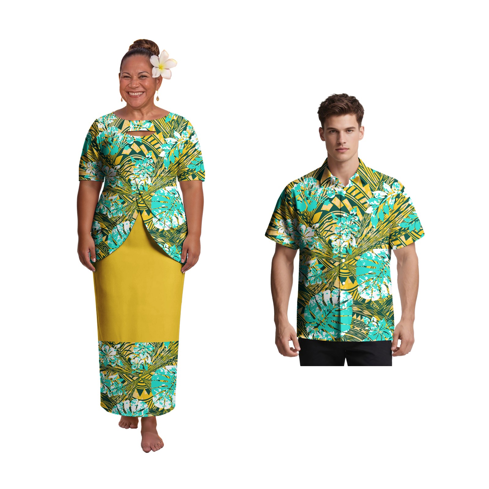 Puletasi Samoano de Playa, Rop - Men'S Hawaiian Formal Wear reseña y precio