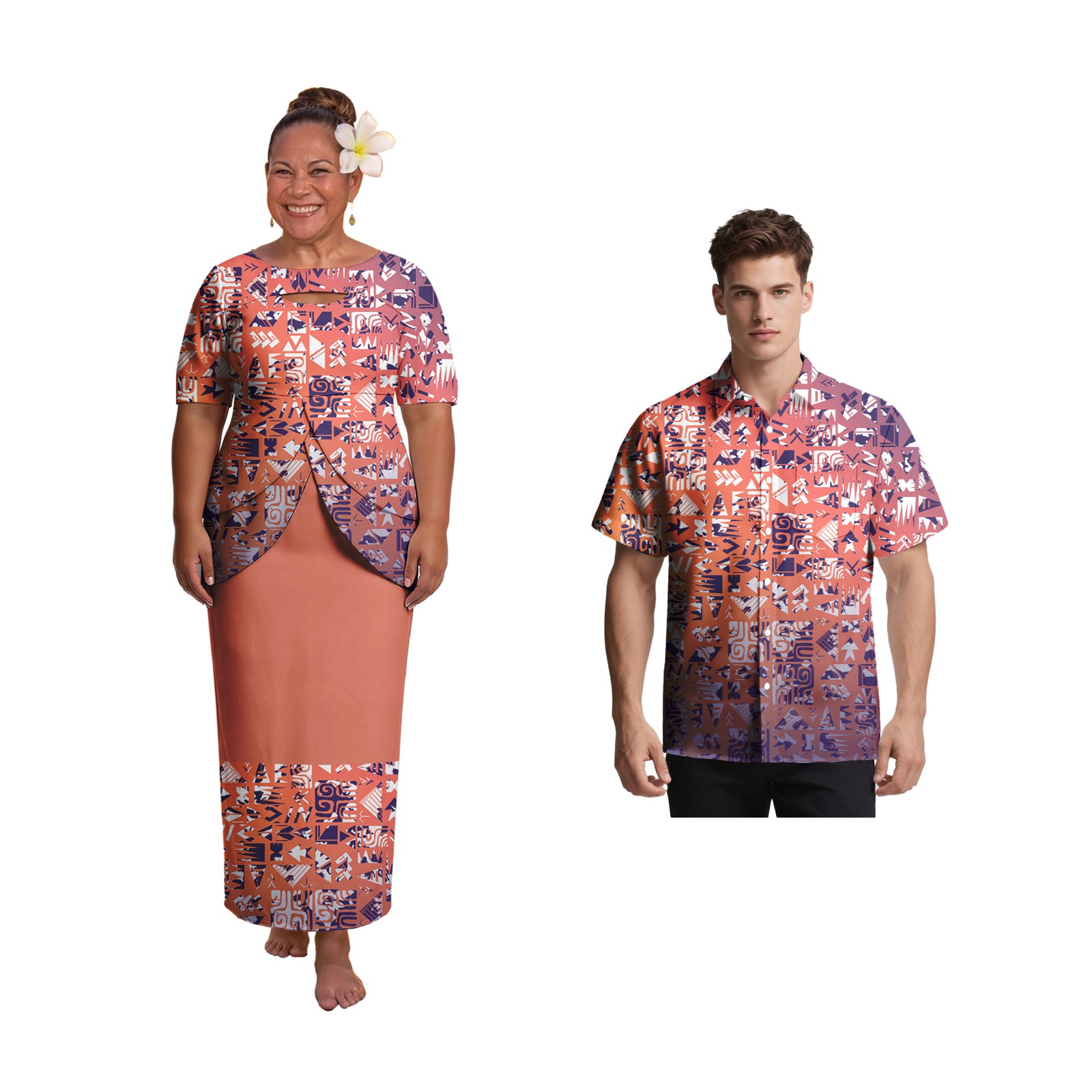Puletasi Samoano de Playa, Rop - Men'S Hawaiian Formal Wear reseña y precio