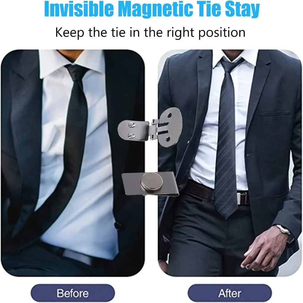 Nuevos Clips Magnéticos Invisi - Collar Stay Metal reseña y precio