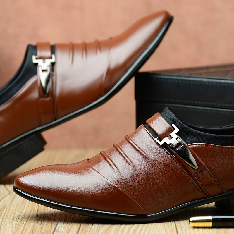 Zapatos informales para hombre - Large Men Formal Wear reseña y precio