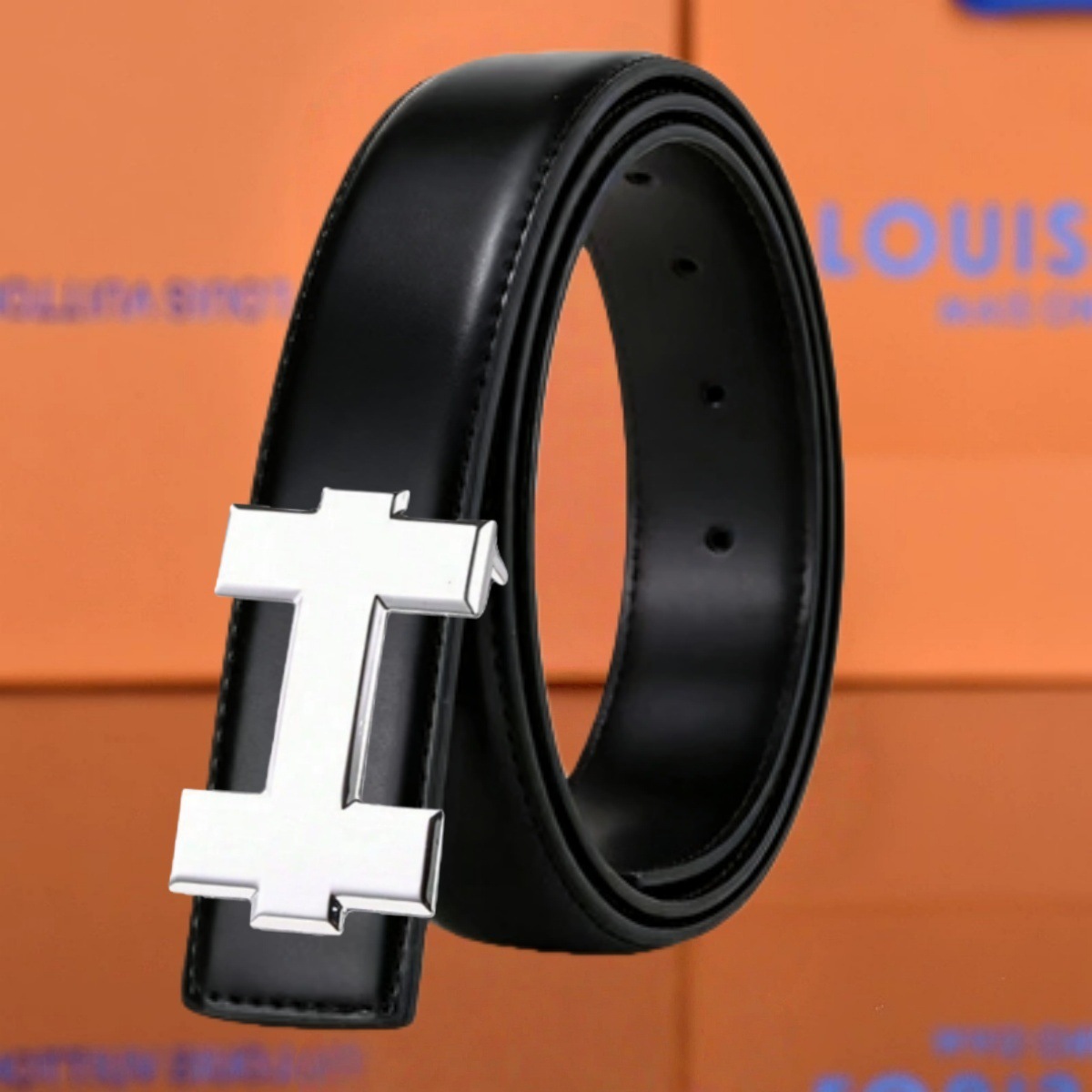 2 cinturones clásicos para hom - Men'S Formal Wear Belt reseña y precio