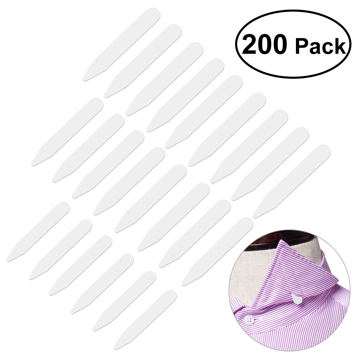 200 unidades de refuerzos de n - Collar Stay Metal reseña y precio