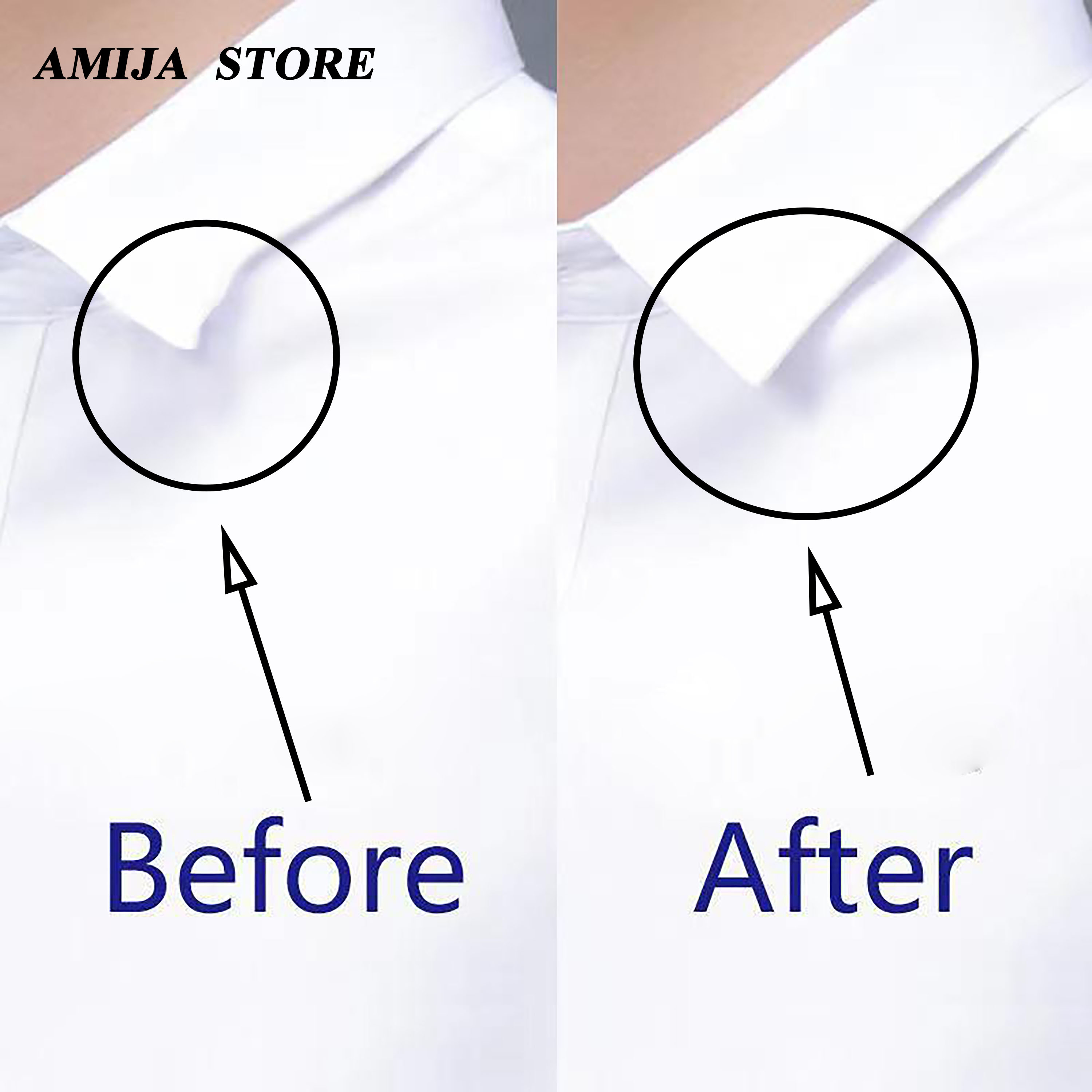 Pegatina de cuello para hombre - Collar Stay Metal reseña y precio