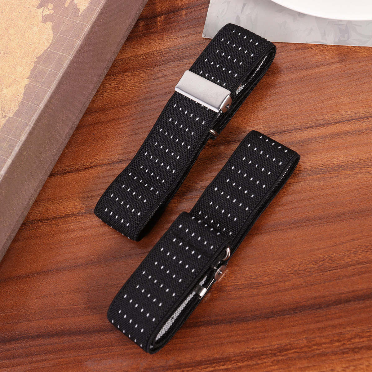 1 Par de Brazaletes Antidesliz - Men'S Formal Wear Belt reseña y precio