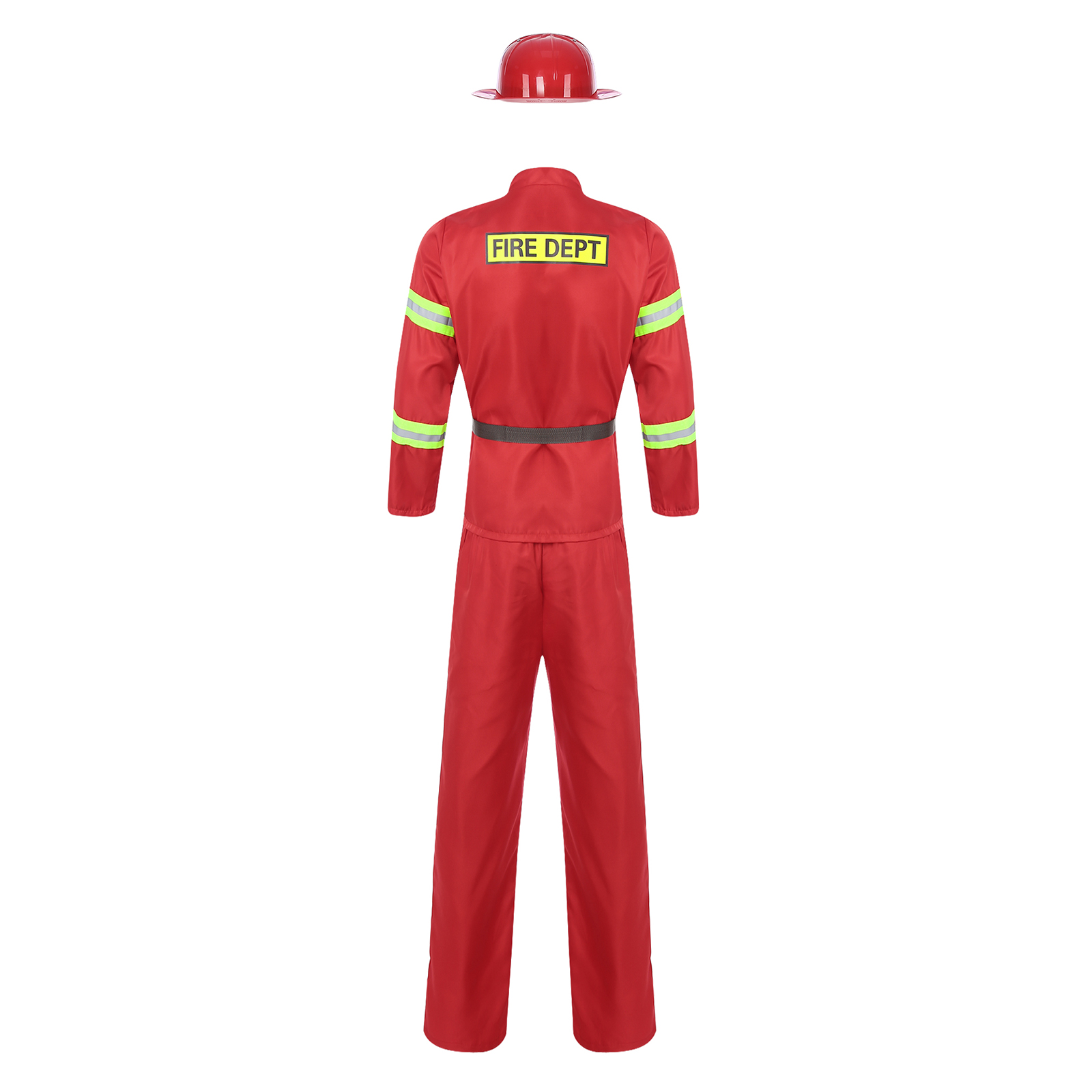 Conjunto de disfraz de bombero - Men'S Formal Wear Belt reseña y precio