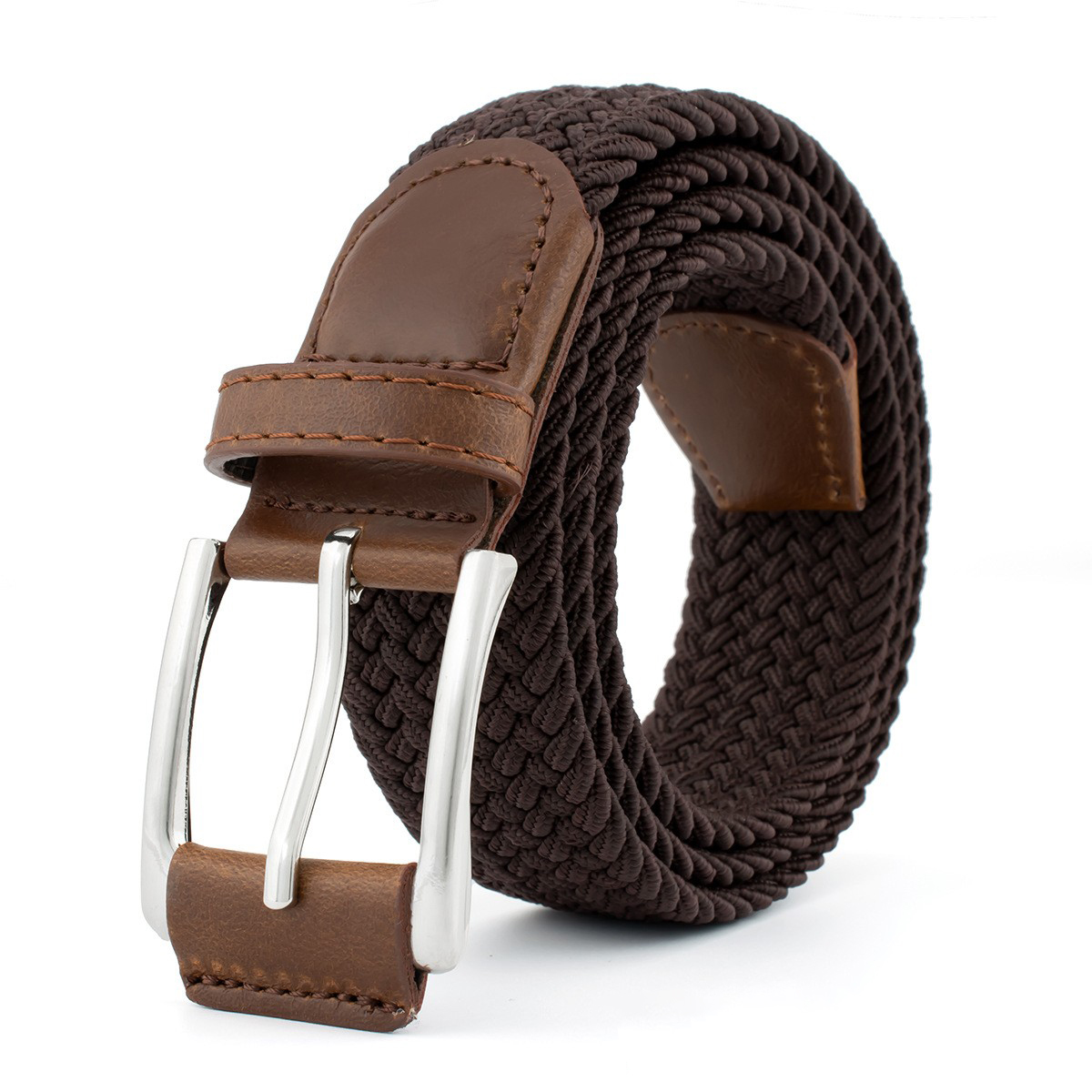 1 Uds nuevo cinturón tejido el - Men'S Formal Wear Belt reseña y precio